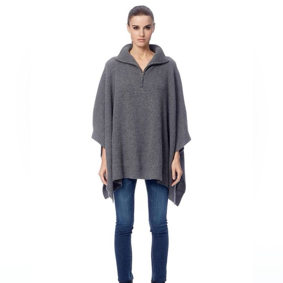 360 Cashmere Chiara Sweater Cape - Picture 1 of 6